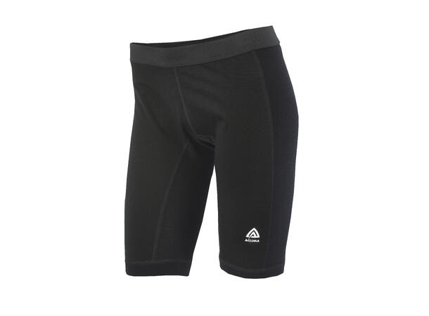 WarmWool shorts long w/windWool W's Jet Black 2XL